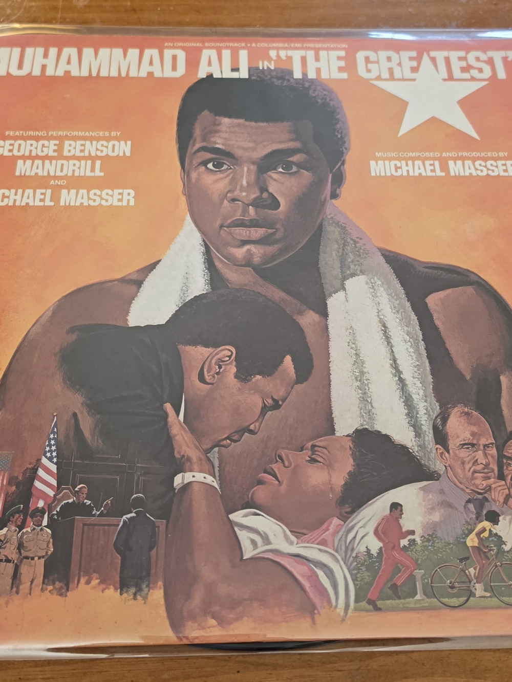 Muhammad Ali "The Gretest"(1977) Vinyl Record 1977, Funk, Soul, Stage